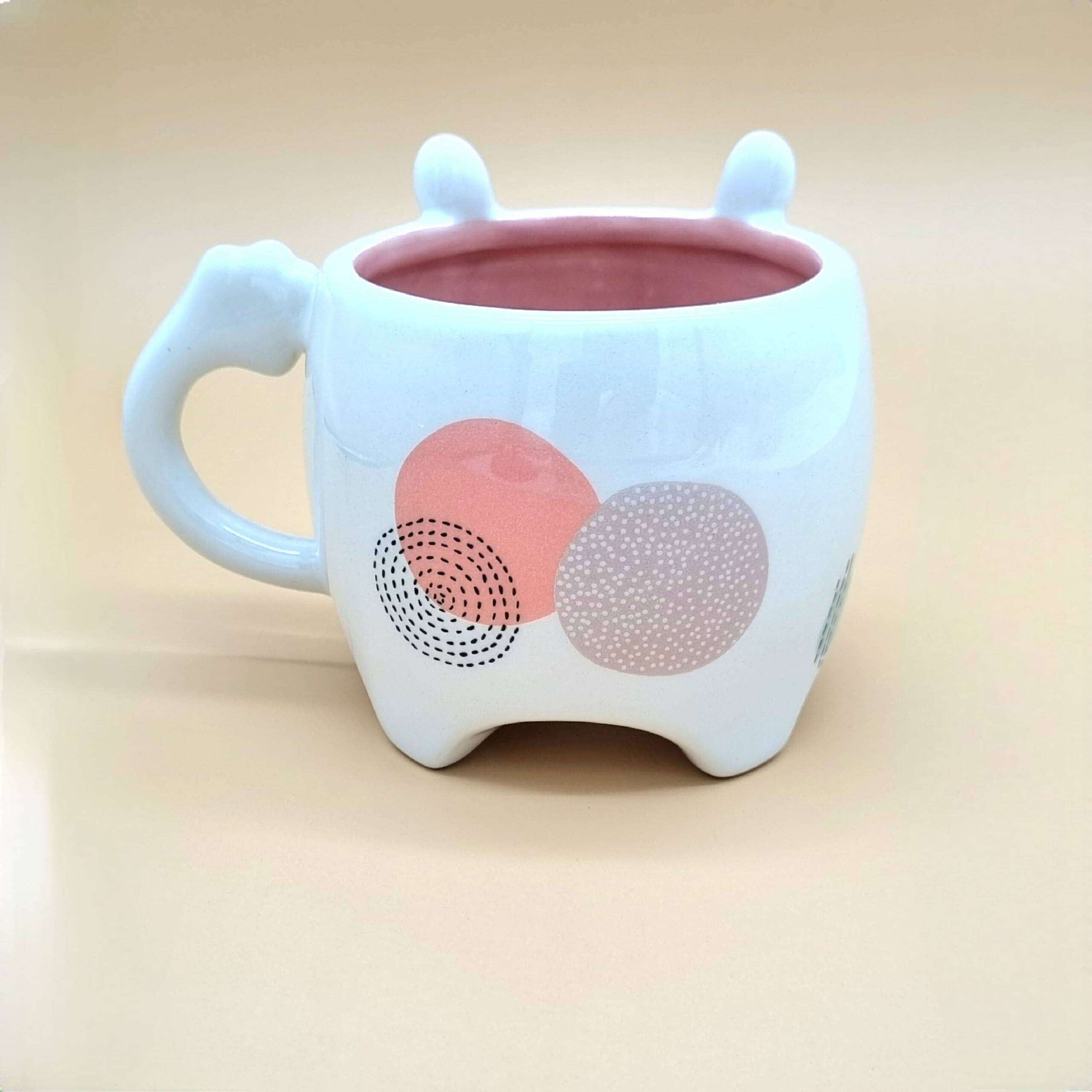 ZOOFOX Juego de 2 tazas de té de cerámica, 17 onzas, taza grande de té de  cerámica con filtro y tapa, taza coladora de té para el hogar y la oficina