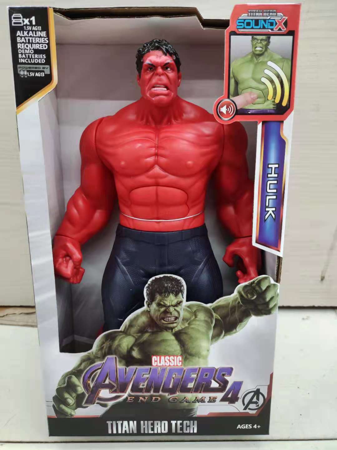 Hulk rojo de juguete clearance