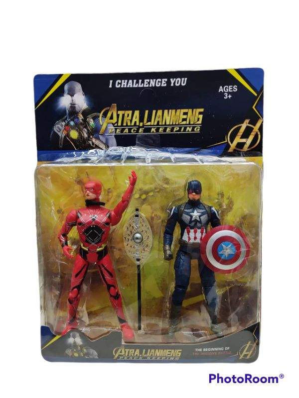 Productos: munecos avengers blister x2 cluz haowan - Atlas Distribuciones