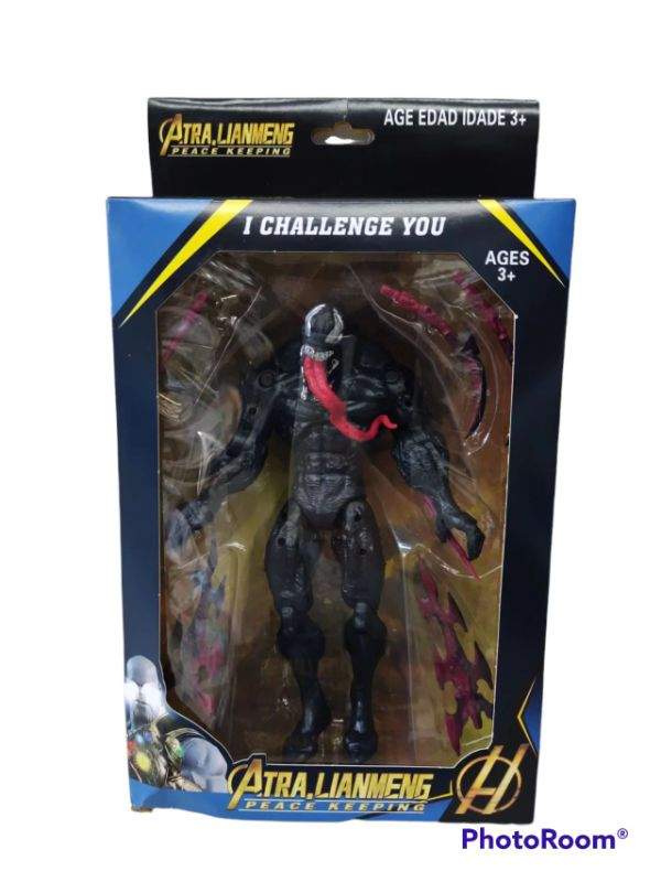 VENOM FIGURA JUGUETES AVENGERS MUÑECOS JUGUETERIA